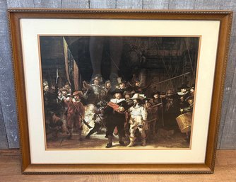 Beautifully Framed Rembrandts The Night Watch Print