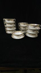 Limoges Soup Cups And Saucers