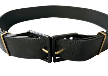 Yves Saint Laurent Double Buckle Belt