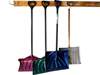 Just In Time For Winter! Four Snow Shovels