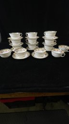 Limoges Tea Cups And Saucers