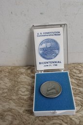 Us Constitution Commemorative Medal Bicentennial