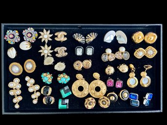 Vintage Clip Earring Lot