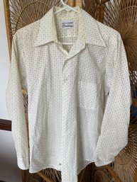 1970s Van Heusen Men's Button Down Shirt