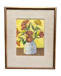 Pincus Picture Frame Shop - Mid Century Brooklyn Flower Art