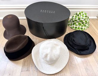 5 Hats: Patricia Underwood Purchased For $365, Chapeau Neuf Du Pape, David Cohen & More In Barney's Hat Box