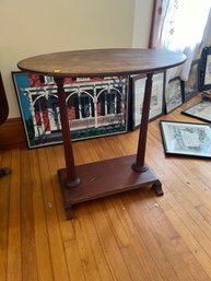 Mahogany Lamp Table