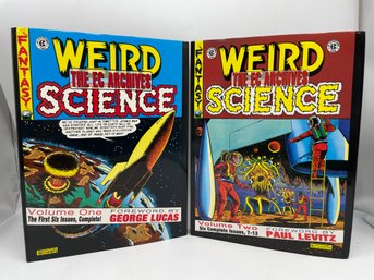 Weird Science -the AC Archives. Two Hardcover Volumes.