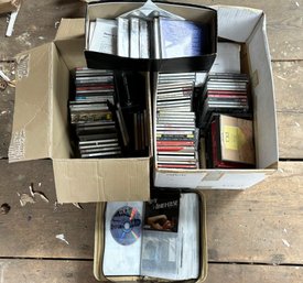 A Large CD Collection, Over 100, Opera To Adele