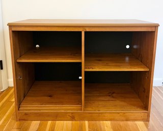 Ashley Furniture Replicated Pine Media Cabinet