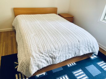 Ikea Full Size Bed Frame ( Mattress Optional )