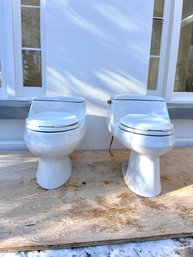 A Pair Of Kohler One Piece Toilets (3/3)