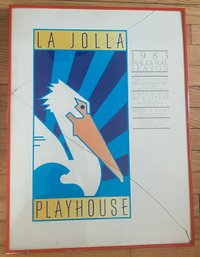 Framed Poster 1983 La Jolla Playhouse