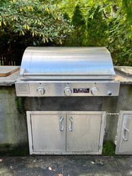 A TEC Infra-red Grill With Fire Magic Propane Single Burner