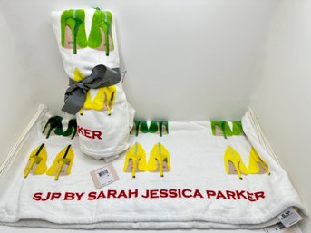 2 New SJP Sarah Jessica Parker Beach Towels, Originally Purchased For $48 Each