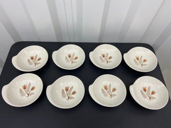 Set Of 8 Royal China USA Tanglewood Bowls 7in No Chips