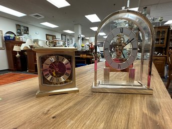 2 Howard Miller Table Top Clocks