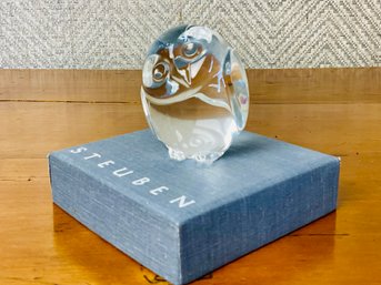 Steuben Crystal Owl