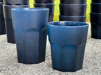 Tumblers And Water Glasses From Italy By Mepra - Blue