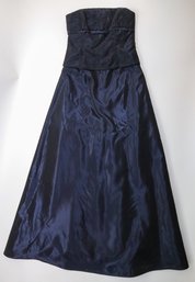 CW Designs Strapless Long Dress Pre-teen Size M