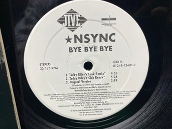 NSYNC. Bye Bye Bye On 2002 Jive Records.