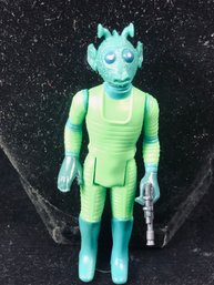 Vintage Star Wars - Greedo - Complete Action Figure W/ Weapon