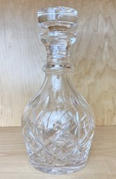 Waterford Decanter With Flattop Stopper