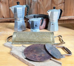 Espresso Makers And More Vintage Kitchen Ware