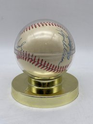 NY Yankees Tom Tresh & Ryan Duren Signed Baseball. Came From A Large Sport Memorabilia Collection.