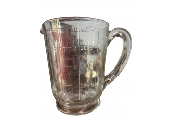 Vintage Glass Measuring Cup