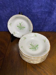 Treasure Chest China Lily Of The Valley Deep Dish Set