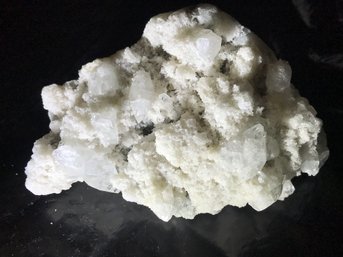 Apophylite Crystal Specimen, 3/4 LB, 5 Inch By 3 3/4 Inc