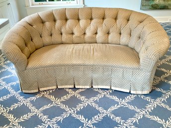 Custom Curved Sofa