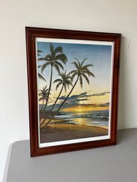 Maui, Hawaii - Framed & Signed Art Print By Artist Larry Dotson