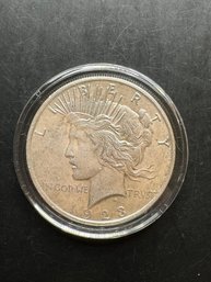 1923 Silver Peace Dollar