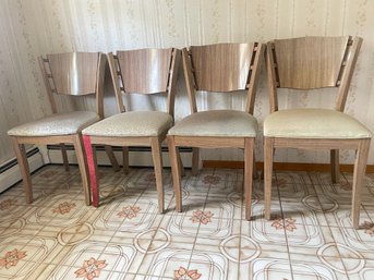 Set Of Mid Century Dining Room Chairs