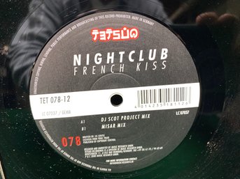 Nightclub. French Kiss On 2000 Tetsuo Records. Hard Trance.