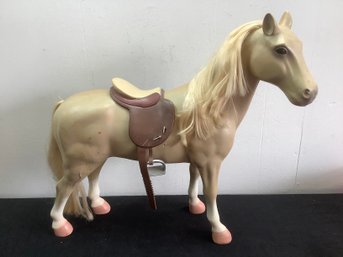 Doll Size Battat Palomino Horse Toy