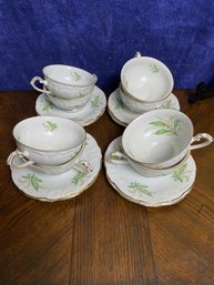 Treasure Chest China Lily Of The Valley Cup And Saucer Set