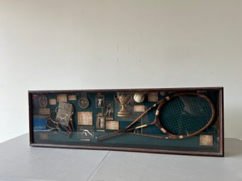 Shadowbox Featuring The History Of Tennis