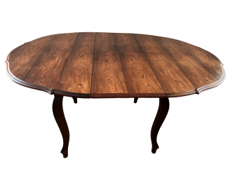 * Custom Built Jacaranda Wood Dining Room Table  - 48' To 80' With 2 Leaves - Made In Brazil