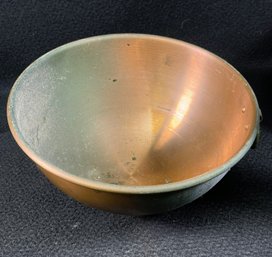 11' Copper Mixing Bowl Made In France