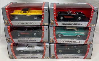 Six Road Signature Collection Die Cast Cars