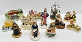 Vintage Miniatures, Mostly By Sebastian (12 Pieces)