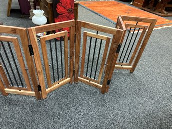 4 Panel Wood Screen