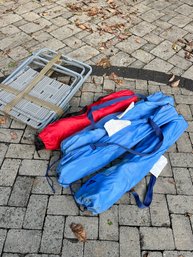 An Assortment Of Camping Chairs