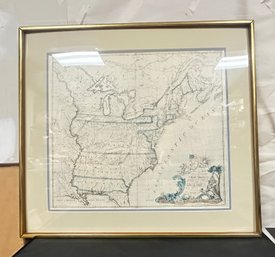 Able Buell New & Correct Map Of The U S Of North America - Bloom Replica Print Of The 1765 Orig  RALB-WA-C