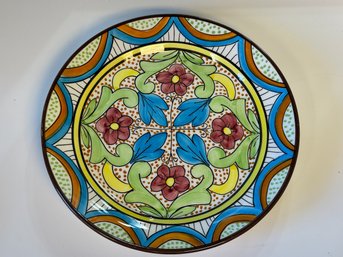 Colorful Ceramic Plate From Spain