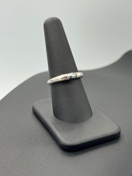 Dainty & Elegant Hematite & Sterling Silver Ring