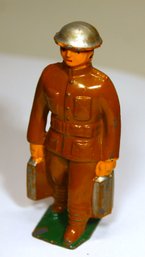 RARE Ammunition Carrier Dime Store Lead Toy Soldier